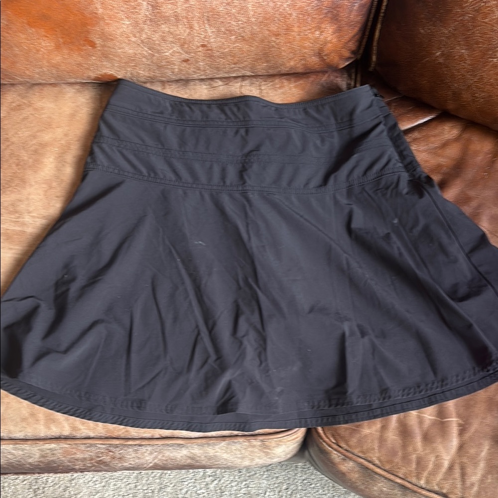 Athleta Classic Black Circle Skirt